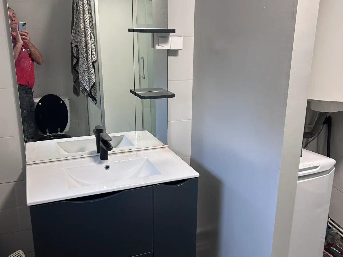 Rénovation de salle de bain et travaux de plomberie sanitaire à Giberville près de Caen